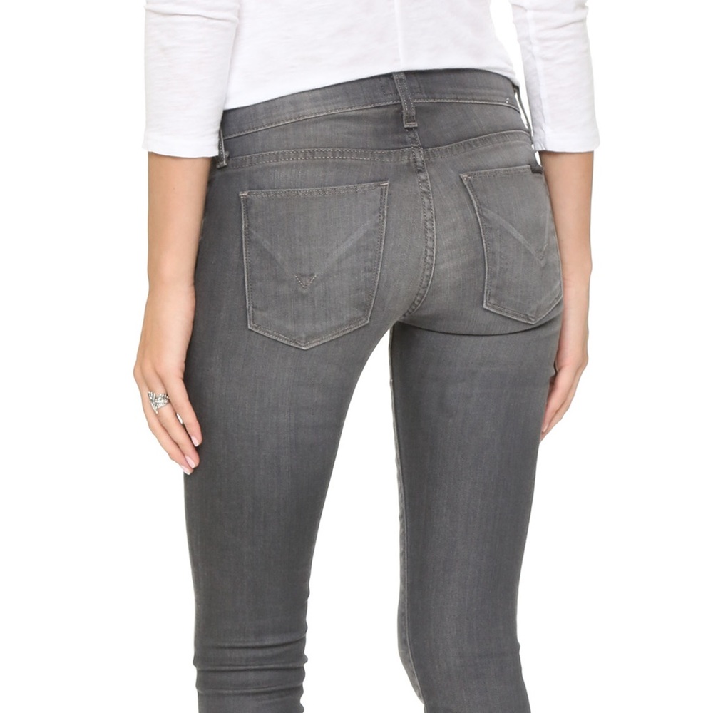 Hudson Jeans grey skinny jeans